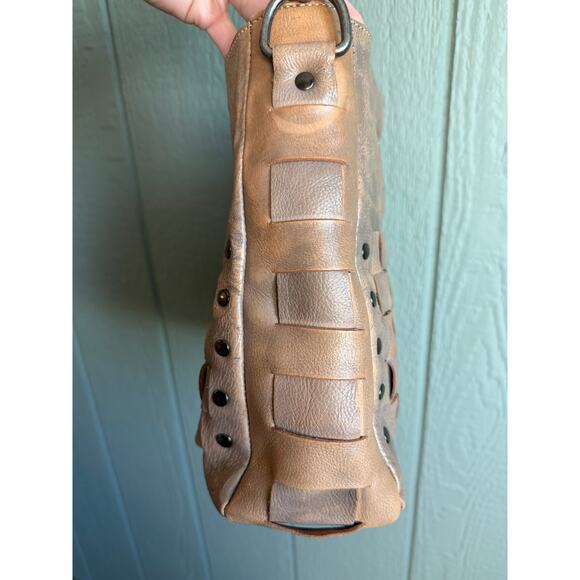 BedStu Orchid Bag, Woven Leather Crossbody / Shoulder Bag – Distressed Bronze - Picture 7 of 9